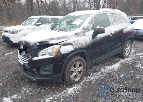 2016 Chevrolet Trax Lt from USA, damaged, VIN KL7CJPSB7GB755420